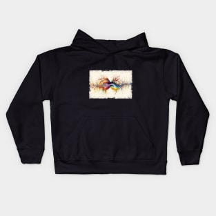 Abstract Human nerve cell Kids Hoodie